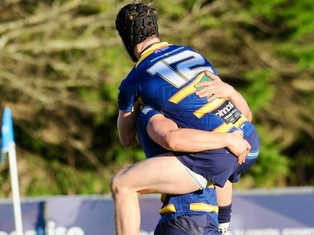 Action from Worthing Raiders v Tonbridge Juddians in National two east