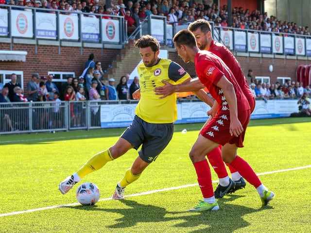 Action from Worthing v Eastbourne Borough