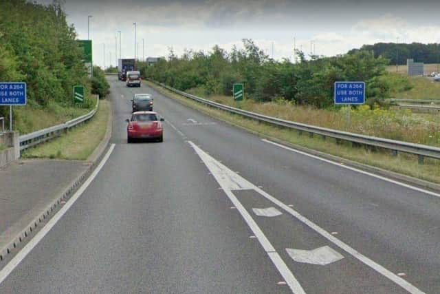 The A24 Horsham junction dubbed 'an accident waiting to happen'