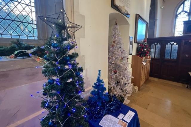 St Clements Church Christmas Tree Festival. Picture by staff.