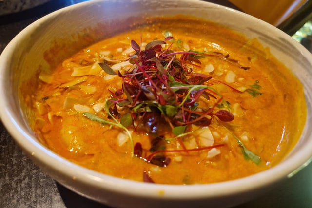 Prawn and tamarind curry at The Ivy Asia Brighton