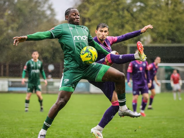 Leatherhead v Eastbourne Borough, FA Trophy first round