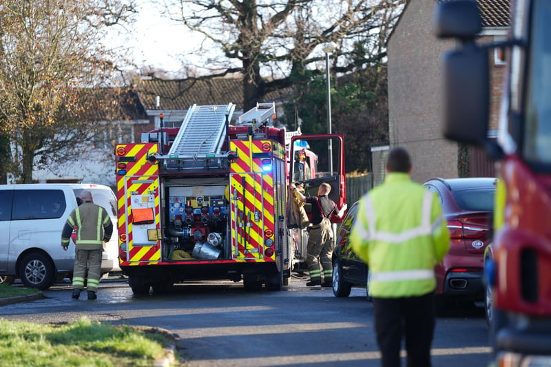 West Sussex Fire & Rescue Service said they were called to a fire at a property in Mitford Walk, Crawley, on Tuesday morning, December 20