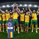 Horsham lifted the Sussex Transport Senior Cup after beating Hastings United 3-0 at the Amex. Photographer Natalie Mayhew/Butterfly Football was there to catch all the action and the celebrations.