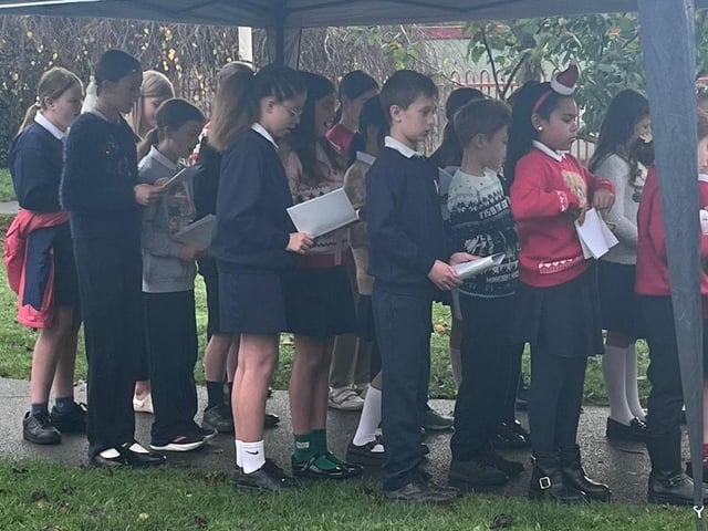 A Christmas craft market at Georgian Gardens Community Primary School in Rustington has raised just over £1,000 towards new laptops for the children