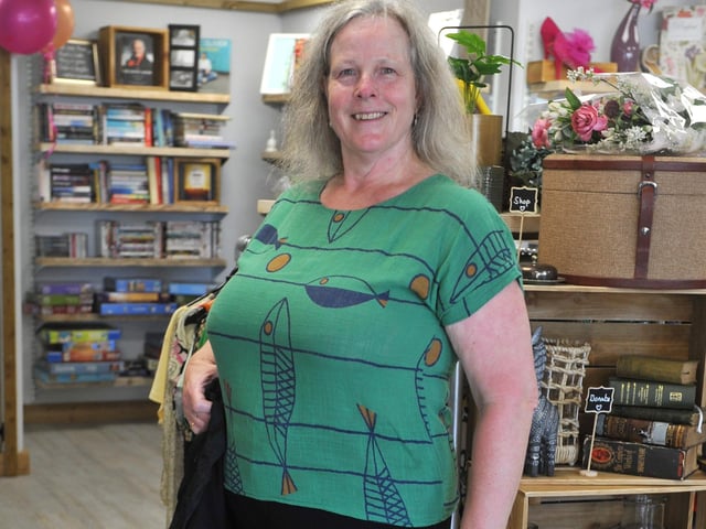 A fun green fish top for £5.99