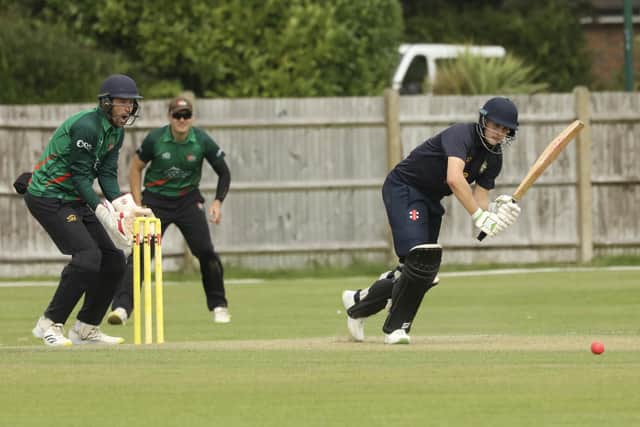 Eastbourne CC batting in their win at Bognor | Picture: Martin Denyer