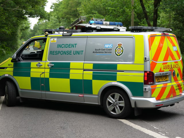 ‘All residents’ have been accounted for following a house fire that closed a road in West Sussex, the fire service have said.