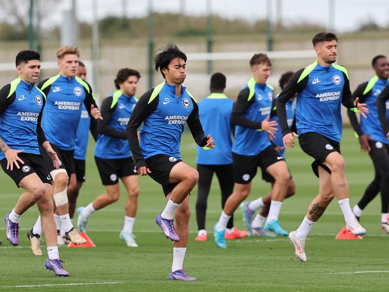 Flying winger Kaoru Mitoma will be a key player for Brighton at Chelsea
