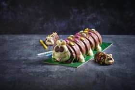 Marks & Spencer's Colin the Caterpillar cake. Picture courtesy of M&S/PA Wire
