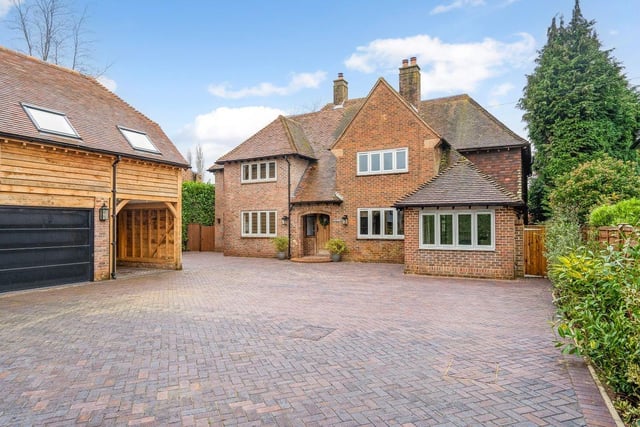 With five bedrooms and a private drive, this is could be a beautiful family home for someone who can afford it.