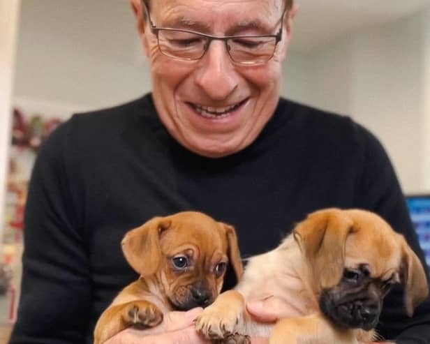 Author Peter James at RSPCA Sussex North and Brighton branch
