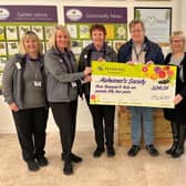 Haskins Snowhill Garden Centre in Crawley has raised over £3,000 for its 2022 charity of the year, Alzheimer’s Society