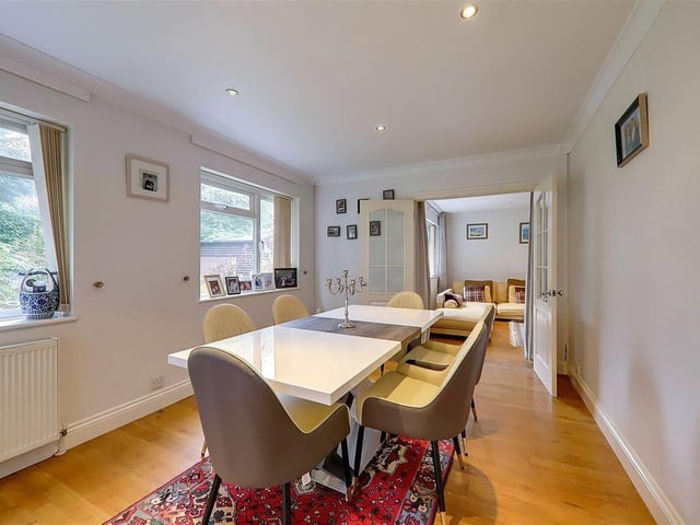 This versatile chalet bungalow with self-contained annexe has come on the market in Worthing with Bacon and Company priced at £625,000.