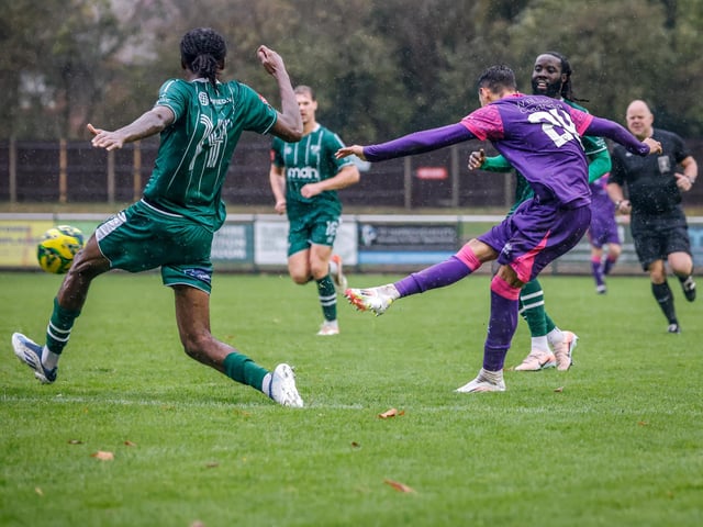 Leatherhead v Eastbourne Borough, FA Trophy first round