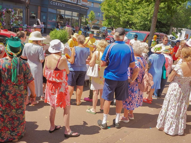 Eastbourne's inaugural Old Town HatFest. Photo: Rupert Kirby