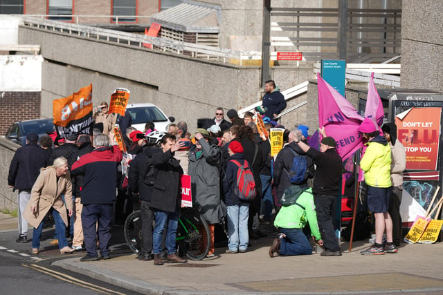 Demonstration in Brighton