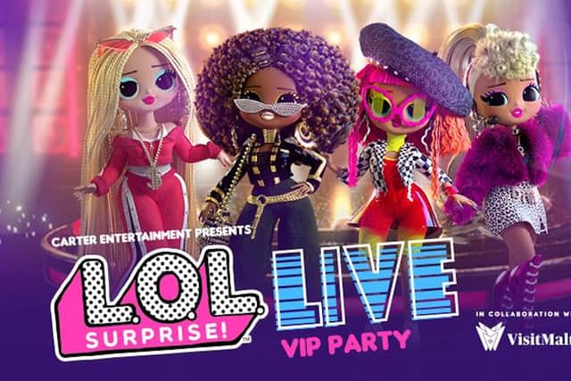 L.O.L. Surprise! LIVE VIP Party tour, in collaboration with VisitMalta, visiting UK cities for first time