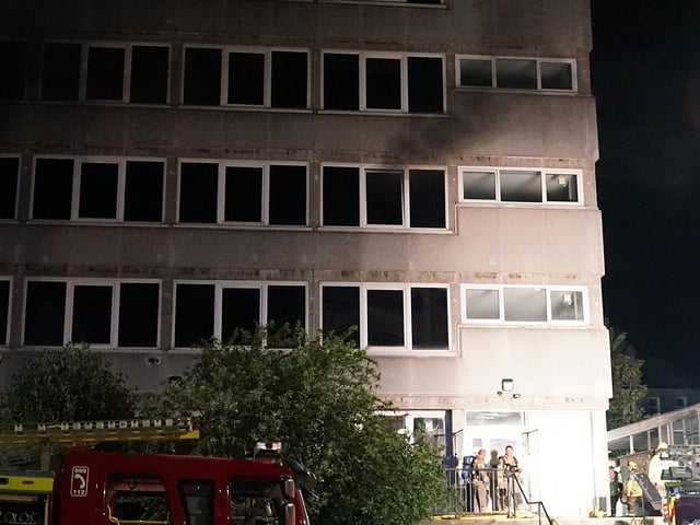 There were ‘no reports of casualties’ at an ‘accidental fire’ on the second floor of a commercial building in Eastbourne, East Sussex Fire & Rescue Service have confirmed.