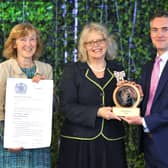 Metricell has been awarded a King’s Award for Enterprise 2026 in the Innovation category. Lord-Lieutenant of West Sussex, Lady Emma Barnard made the presentation to Tom Staniland (CEO of Metricell), alongside Prof Jane Longmore (Deputy lieutenant)