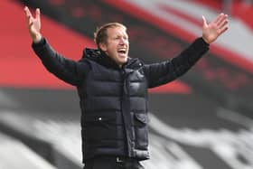 Graham Potter. (Photo by GLYN KIRK/POOL/AFP via Getty Images)