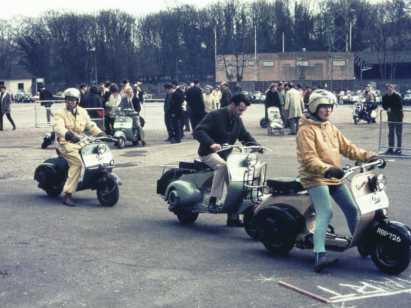 Iain Wilkins is asking for help identifying people in footage of the Mid Sussex Vespa Club in the 1960s