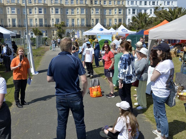 Spring Water Festival Eco Fair on Western Lawns (Photo by Jon Rigby)