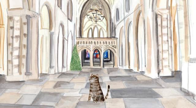 Bertie the Cathedral Cat (contributed pic)