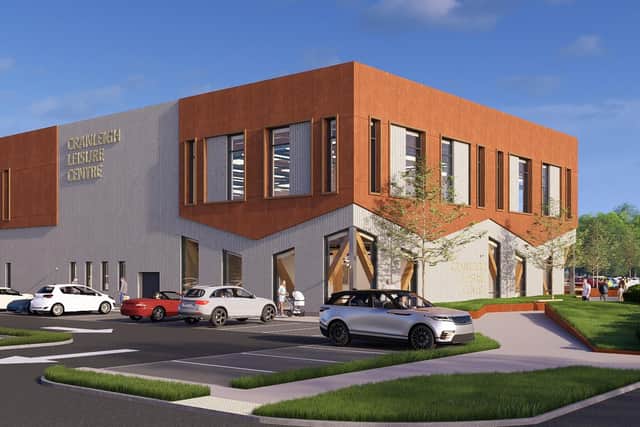 Visual of the new Cranleigh Leisure Centre. Picture courtesy of Waverley Borough Council