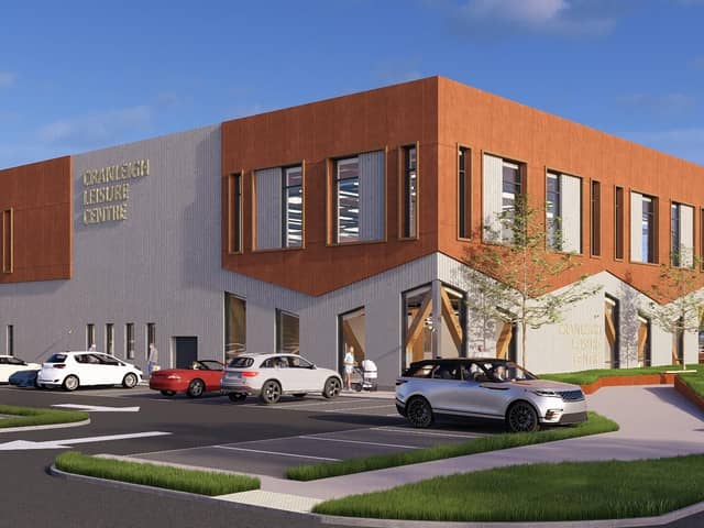 Visual of the new Cranleigh Leisure Centre. Picture courtesy of Waverley Borough Council