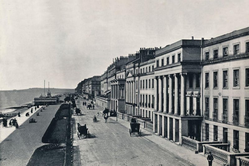 'St. Leonards' Marina in 1895.