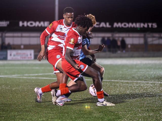 Eastbourne Borough v Little Common in the Sussex Senior Cup