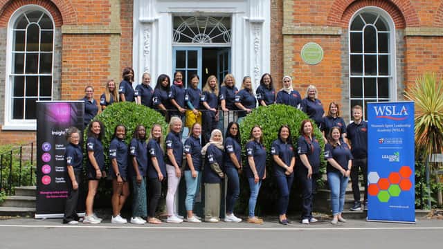 Rising stars from across the sporting world have joined pioneering programme in Sussex which is working to address the gender-imbalance in global sports leadership.