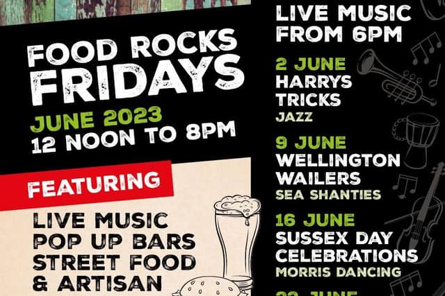 Horsham town centre will be buzzing every Friday night in June