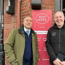 Andrew Griffith visits Arundel Post Office