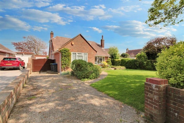 This beautifully-presented, chalet-style bungalow with feature garden has come on the market in Worthing with James & James Estate Agents priced at £750,000