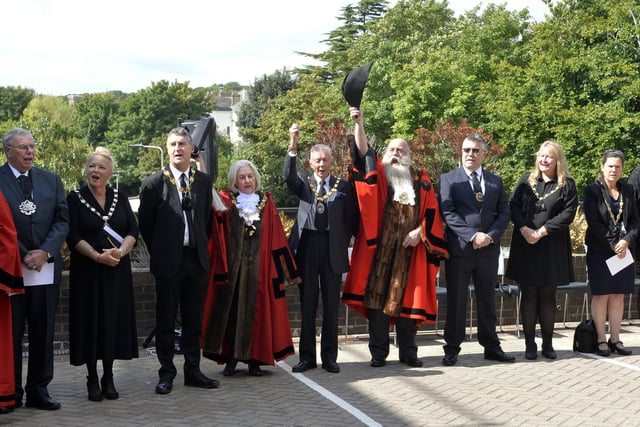 County Proclamation of the new King at County Hall, Lewes (Photo by Jon Rigby)