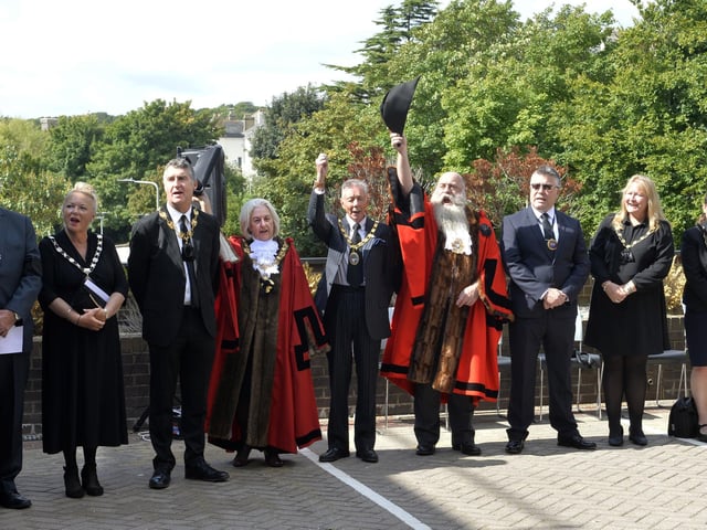 County Proclamation of the new King at County Hall, Lewes (Photo by Jon Rigby)