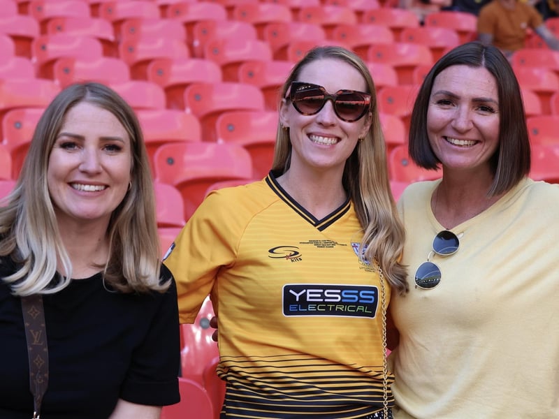 Littlehampton Town fans and players at Wembley for the FA Vase final