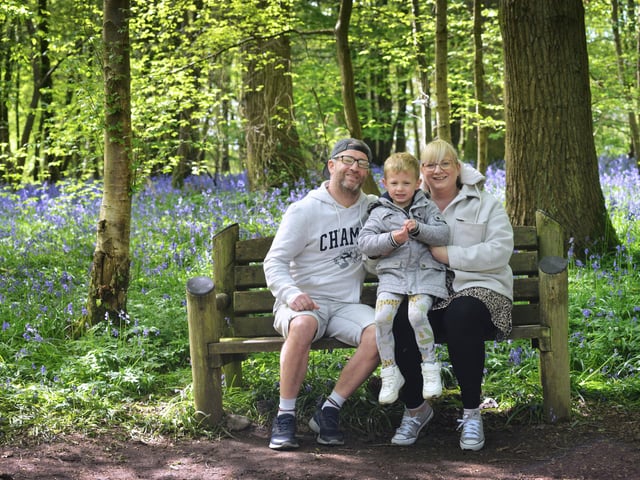 Arlington Bluebell Walk 2024. Photo taken on April 30.