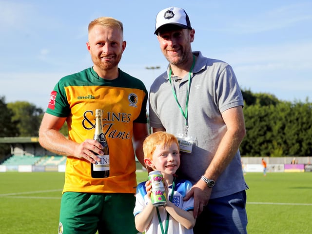 Action from Horsham's win over Cheshunt in the Isthmian premier division