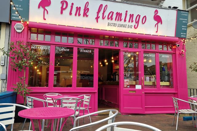I visited Pink Flamingo bistro lounge bar in Haywards Heath