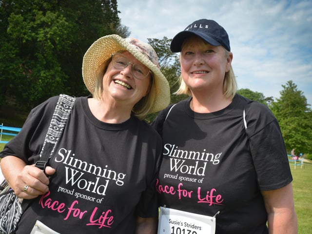Hastings Race for Life 2023 in Alexandra Park.