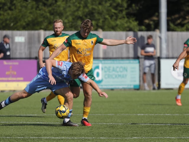 Action from Horsham's win over Cheshunt in the Isthmian premier division
