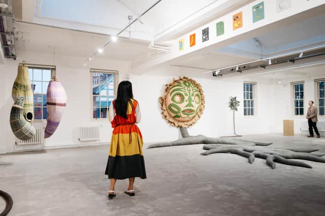 The former council buildings on Southover Road have been transformed over a 12-week period into two large galleries, a learning studio, a shop and a new café called Furci’s run by Lewes business Caccia & Tails.
