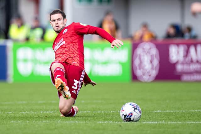 Crawley Town defender Dion Conroy returned from injury last week in the 3-2 win over Tranmere Rovers. Picture: Eva Gilbert