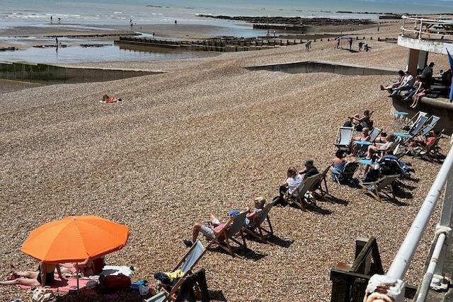 Beach at St Leonards