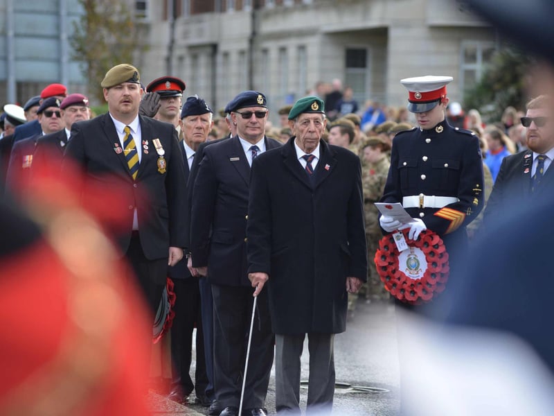 Eastbourne Remembrance Sunday on November 9 2025.