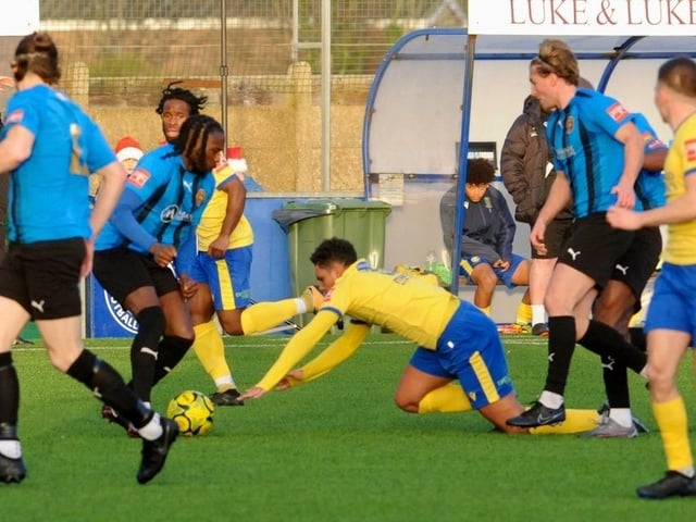 Lancing v Sevenoaks, Isthmian south east division