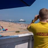 Lifeguards on Eastbourne Beach